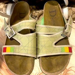 Dior , Birkenstock sandals